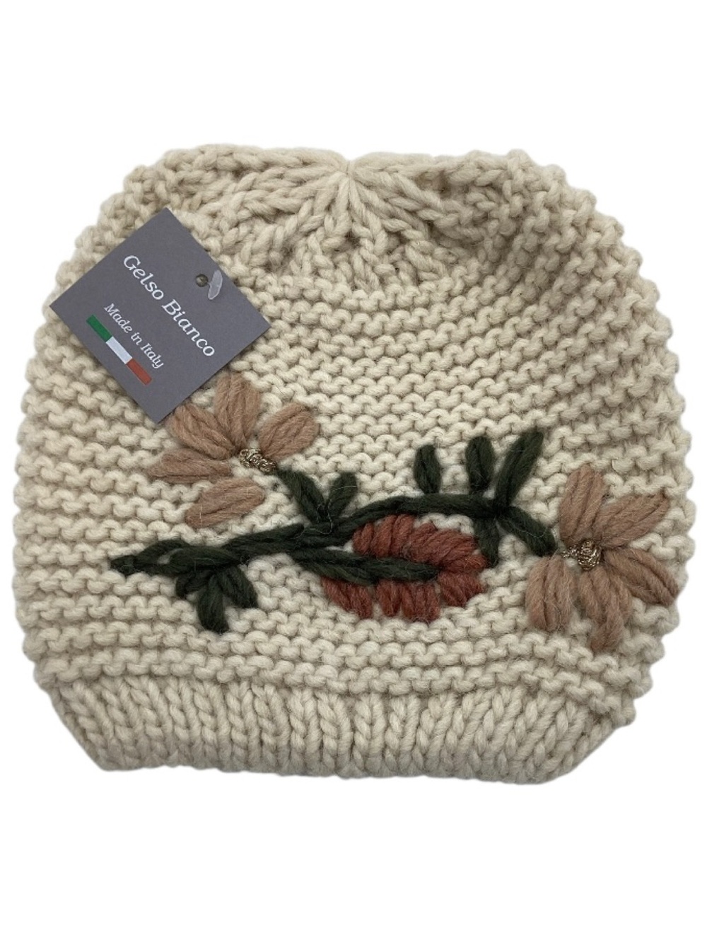 Gelso Bianco Made In Italy Beanie Hat (NWT) (Size: OSFM) - Picture 4 of 14